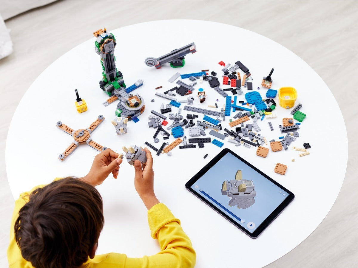 Kit Lego Super Mario Derribo De Los Reznors 71390 862 Piezas