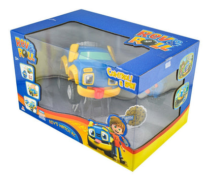 Camioneta Control Remoto Alpha Group Rev y Roll Azul Pilas