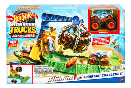 Pista Hot Wheels Monster Trucks Reto En La Selva Para Niños