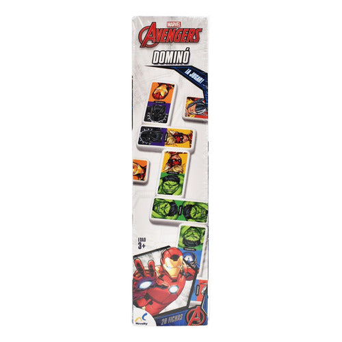 Avengers Pack Rompecabezas Domino Y Memoria Novelty