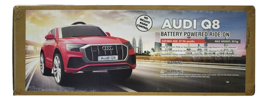 Audi Q8 Vehiculo Montable Rojo 6v Feber Cd
