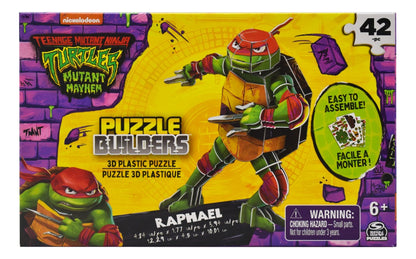 Turtles Mutant Mayhem Raphael Puzzle 3d 42pz Spin Master