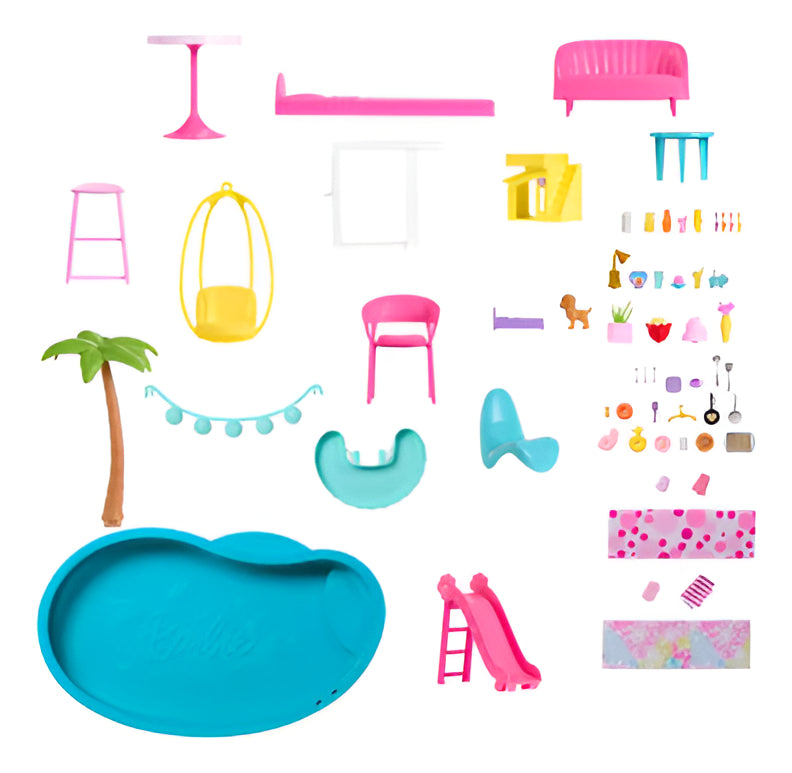 Barbie Casa De Los Sueños 75pz 154x114cm 2023 Mattel Rosa