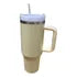 Vaso Termico Para Cerveza De Acero Inoxidable 1200ml Crema