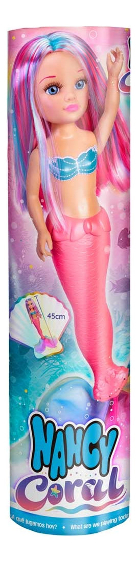 Nancy Coral Muñeca 45cm Famosa