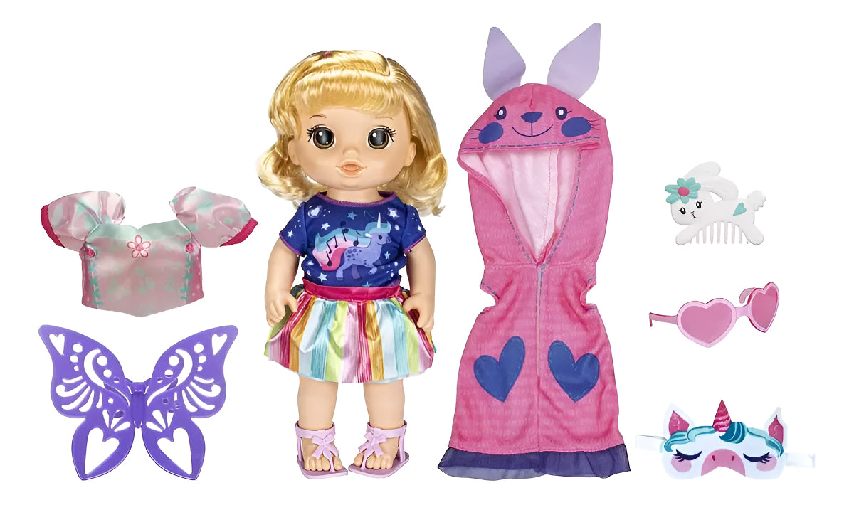 Baby Alive Estilos Magicos Muñeca Rubia 32cm Hasbro