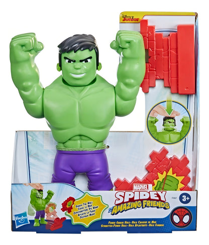 Muñeco Marvel Spidey And His Amazing Friends Hulk +3