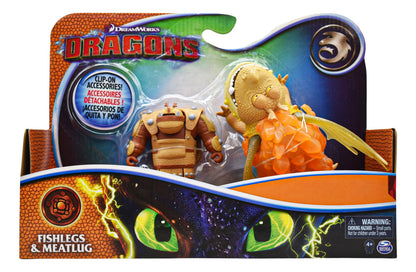 Dragones Pack 3 Figuras 21cm Con Accesorio Spin Master