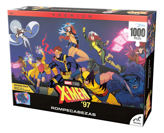 Rompecabezas Marvel X-men 1000 Piezas + Tarjetas Exclusivas