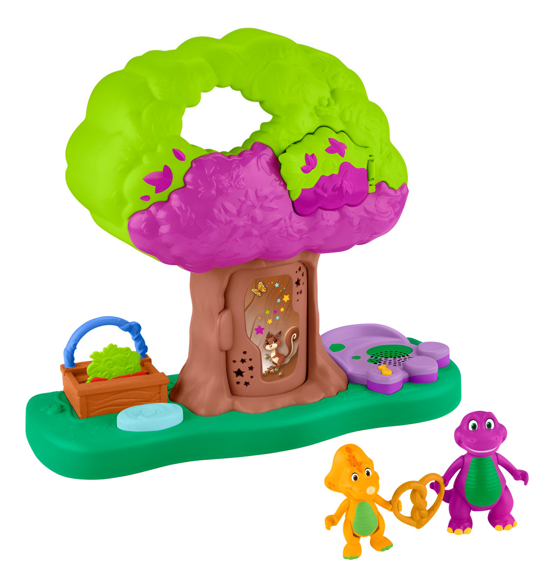 Barney Set de Juego Casa del Árbol para Niños