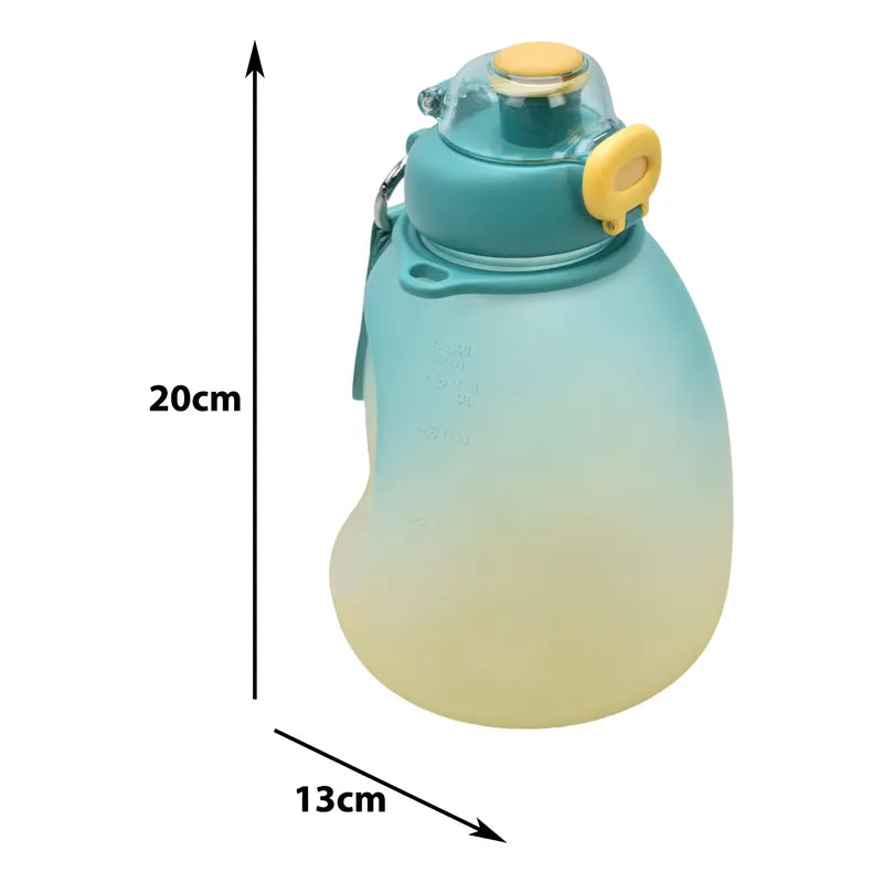 Botella Deportiva De Tritan Con Asa Shotay 1200ml Sm22hat371