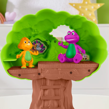 Barney Set de Juego Casa del Árbol para Niños