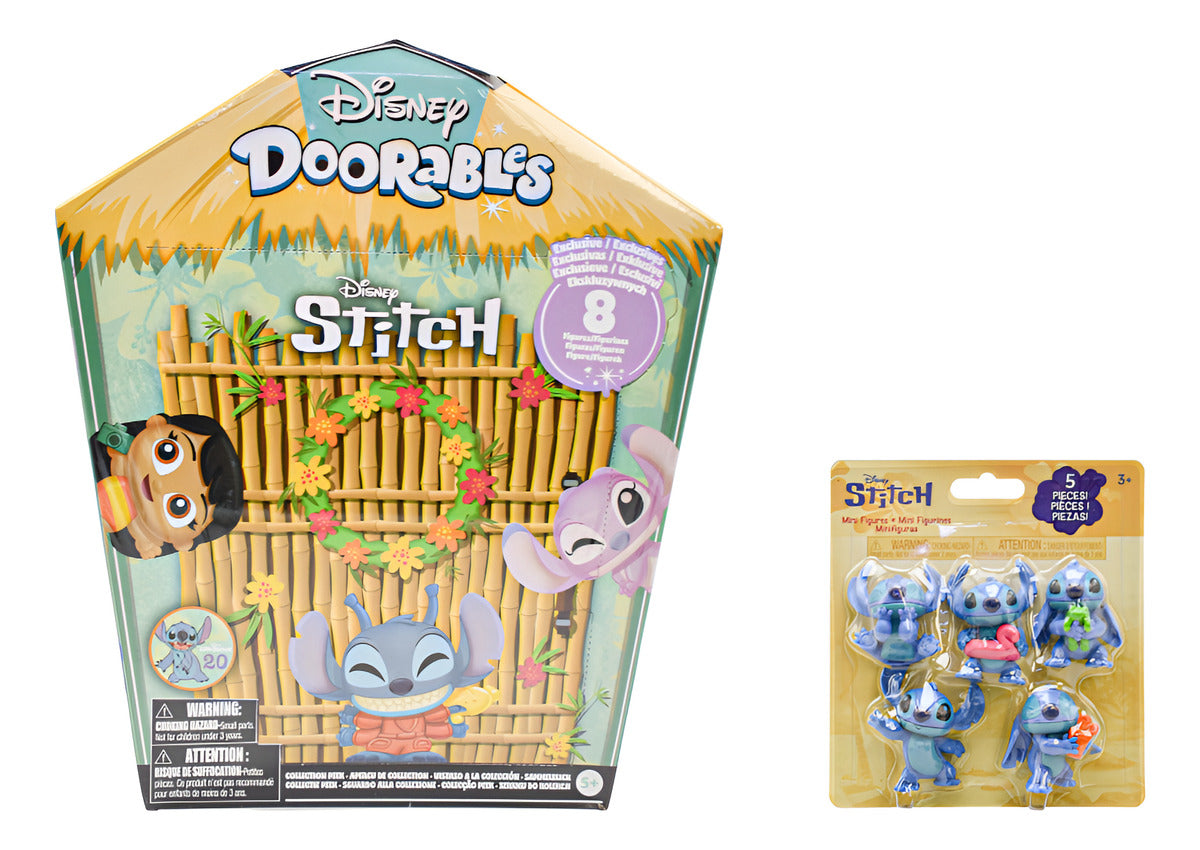 Disney Stitch Pack Doorables Y Mini Figuras Just Play