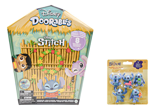 Disney Stitch Pack Doorables Y Mini Figuras Just Play