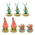 Bob Esponja Al Rescate Set De 7 Figuras 9cm