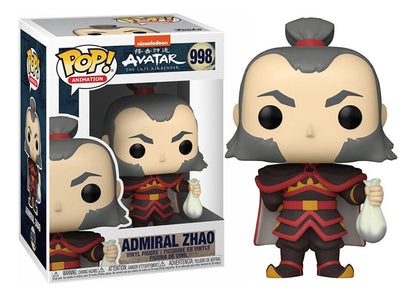 Avatar Last Airbender Admiral Zhao #998 Animation Funko Pop