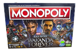 Marvel Monopoly Black Panther Wakanda Forever Hasbro Cf