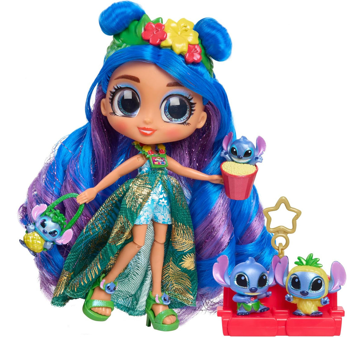 Disney Doorables Adoorbs - Stitch - Muñeca Con 13 Sorpresas