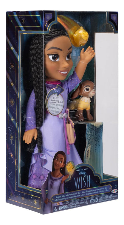 Muñeca Asha Cantante, Valentino Y Star Wish Jakks Pacific