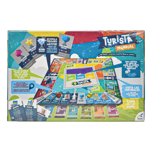 Turista Mundial Clasico Nuevo Y Divertido Novelty Cf