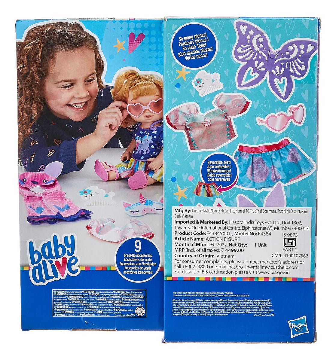 Baby Alive Estilos Magicos Muñeca Rubia 32cm Hasbro