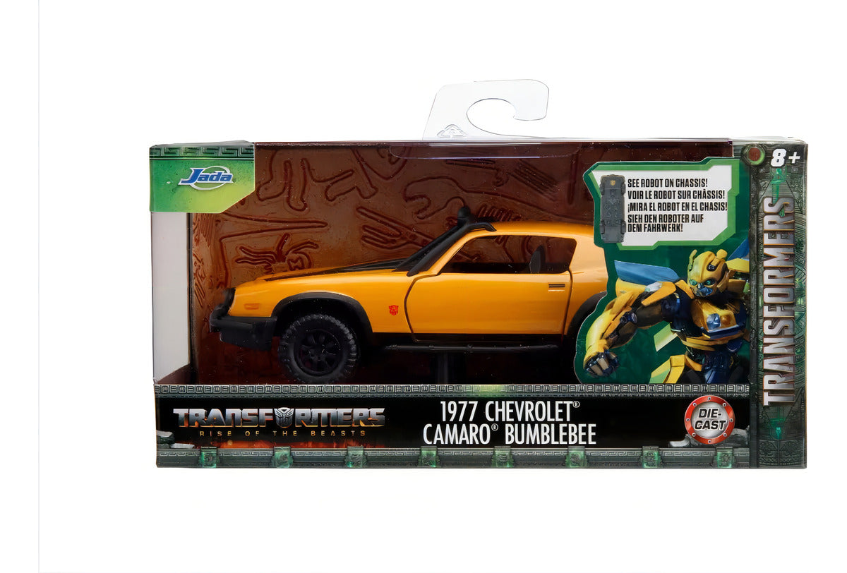 1977 Chevrolet Camaro Bumblebee Jada Transformers 1:32 Ofert Color Amarillo
