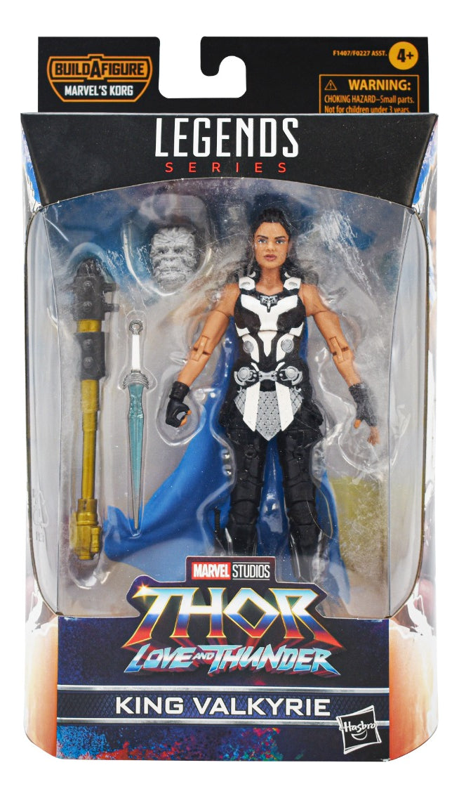 Marvel Thor Love And Thunder King Valkyrie Legend Mattel Cd