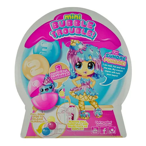 Mini Bubble Trouble Pack Cereza Y Sundae Headstar