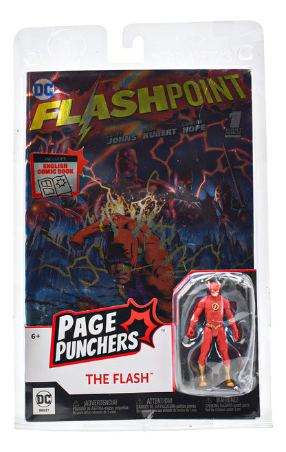 Dc Comic Flashpoint Con Figura Flash 7cm Mcfarlane Toys Da