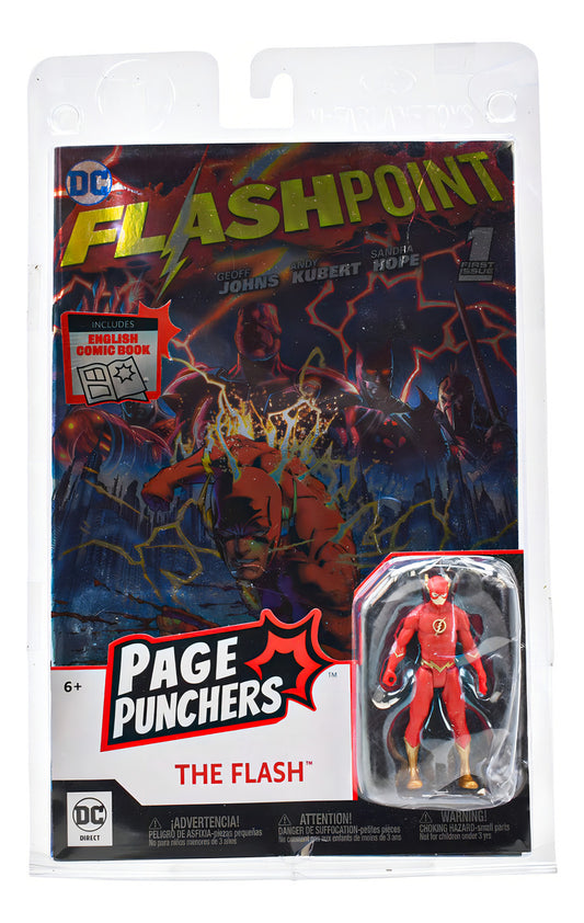 Dc Comic Flashpoint Con Figura Flash 7cm Mcfarlane Toys Da