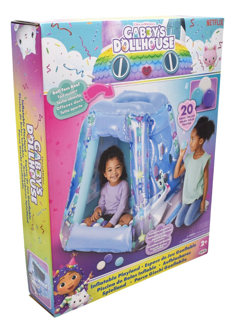 Gabbys Dollhouse Piscina De Bolas Inflable #1 Jakks Pacific Azul