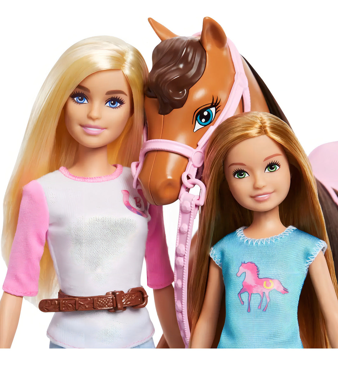 Barbie Set De Juego Diversión Con Caballos