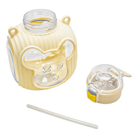 Botella Con Cara De Osito Con Asa 850ml Sm24coh238