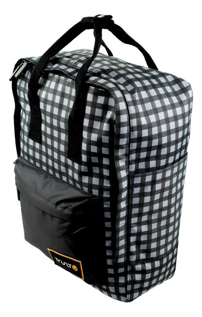 Mochila Ruz Hombre Truzt 157638 Color Negro Diseño de la tela Liso