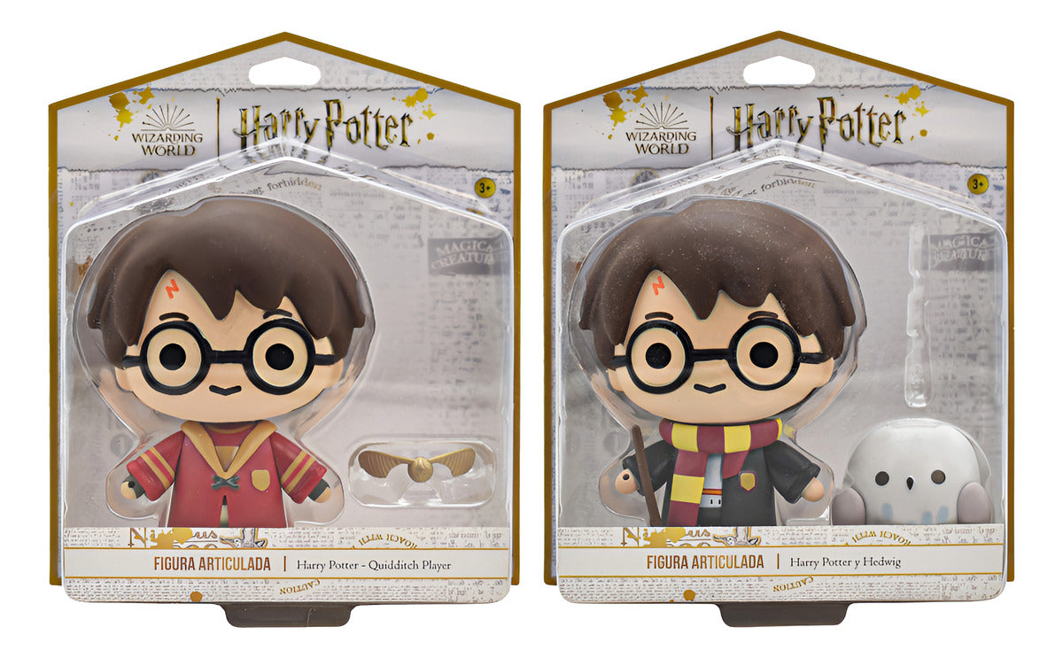 Harry Potter Pack 2 Figuras Articuladas 13cm Ruz