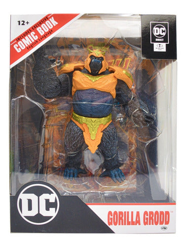 Dc Gorilla Grodd The Flash Comic Figura 21cm Mcfarlane Toys