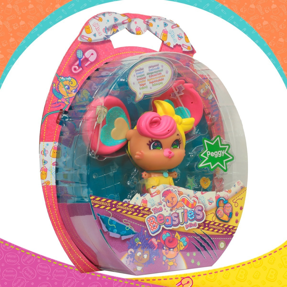The Beasties Peggy Mascota Bellies De Coleccion C/accesorios