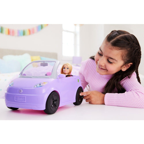 Barbie Vehículo Para Muñecas Color Morado