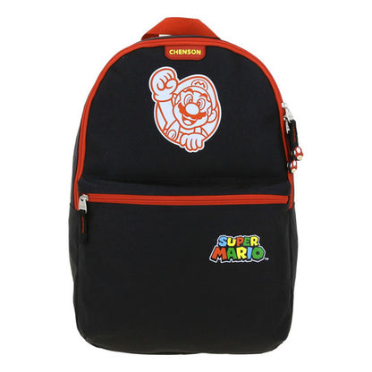 Mochila Escolar Grande Chenson Mario Bros Logo Tonsky Mb66505-3