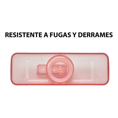 Botella En Forma De Maletin Con Boquilla 400ml Sm22hat228