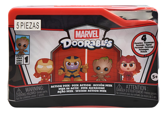 Marvel Doorables Accion Peek 4 Personajes Serie 1 Just Play