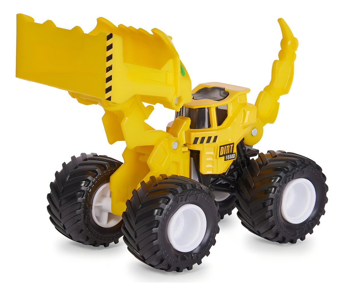 Vehículo Monster Jam Dirt Squad Scoopz 8 Cm