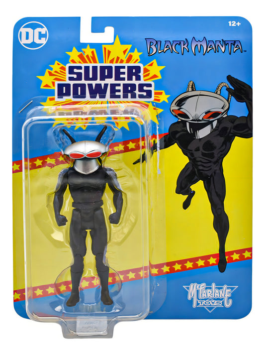 Dc Black Manta Super Powers Figura 12cm Mcfarlane Cf