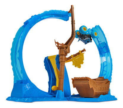 Monster Jam 6070018 Set Megalodon Loop of Doom con camión 1:64