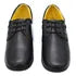 Zapatos Tipo Piel De Venado No.23 Negros 4307 Gala