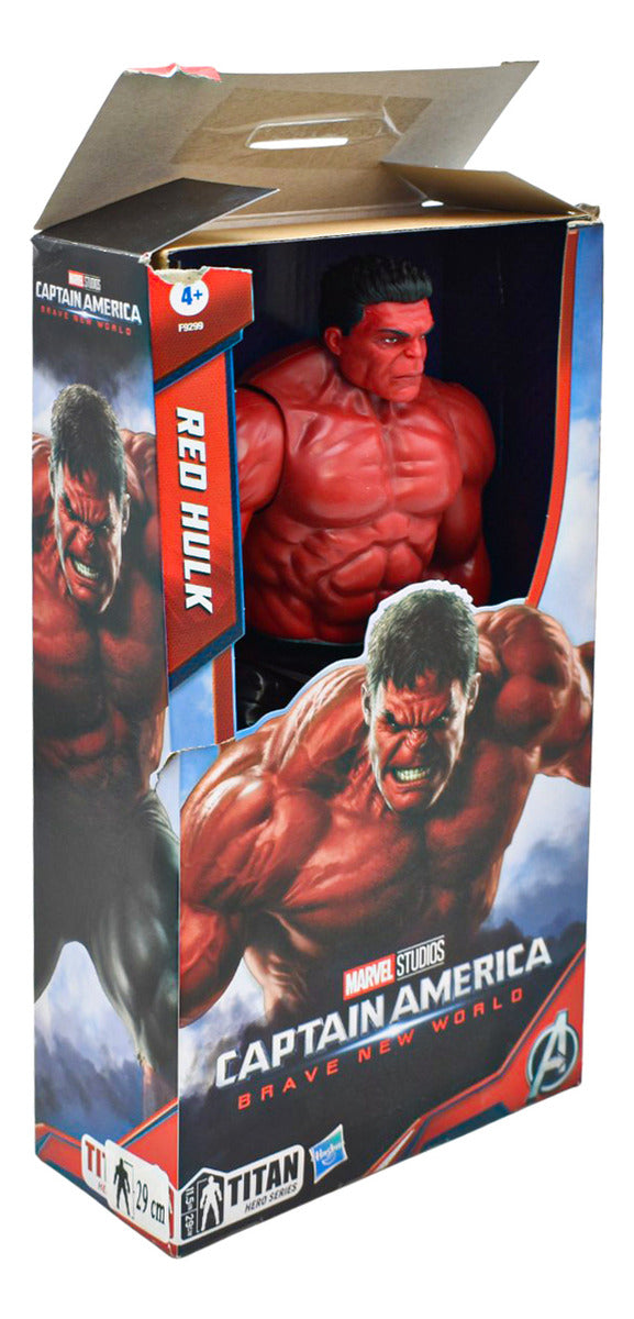 Marvel Capitan America Red Hulk Articulado 29cm Hasbro Cf