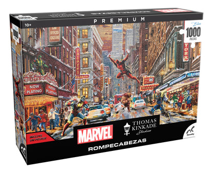 Rompecabezas Premium Deadpool ,Thomas Kinkade 1000 Piezas