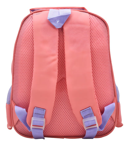 Mochila Osita Mini Backpack 3D Rosa Niñas Impermeable Lluvia 9L