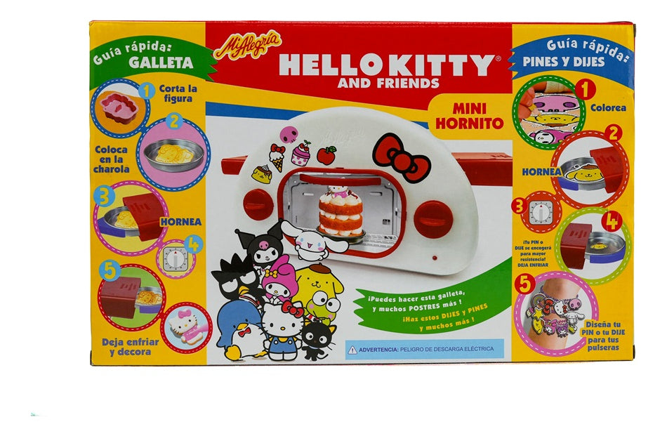 Hornito Hello Kitty Mi Alegría Hornea Y Decora Tus Postres Hornito Hello Kitty