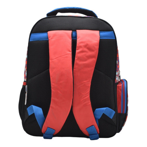 Mochila Marvel Spider Man Personajes 2 Estampado 3d Multicolor Primaria 125731 Ruz